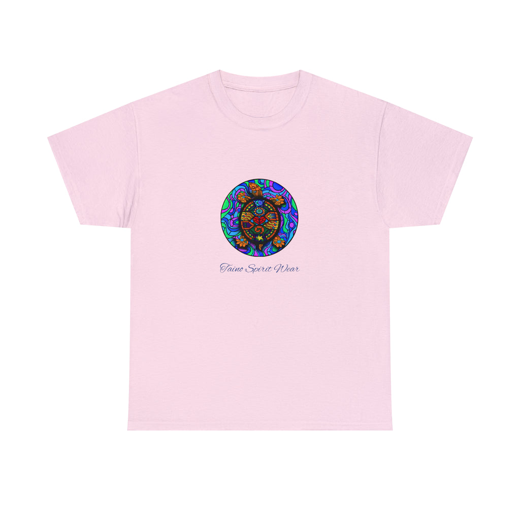 Taino-Inspired Turtle Unisex Heavy Cotton Tee