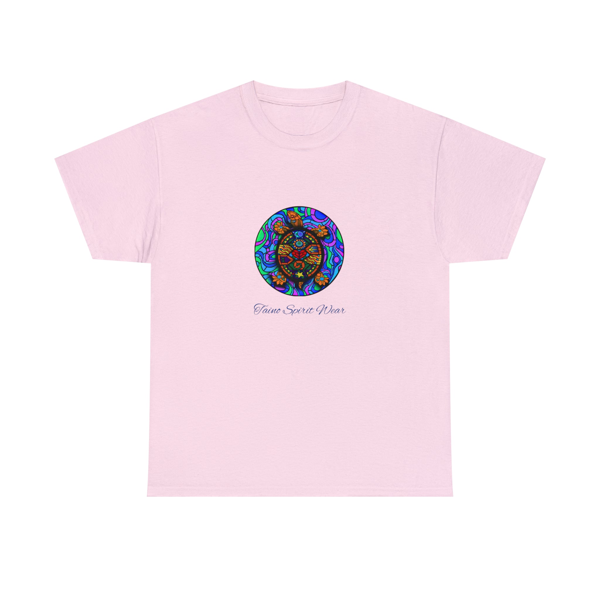 Taino-Inspired Turtle Unisex Heavy Cotton Tee