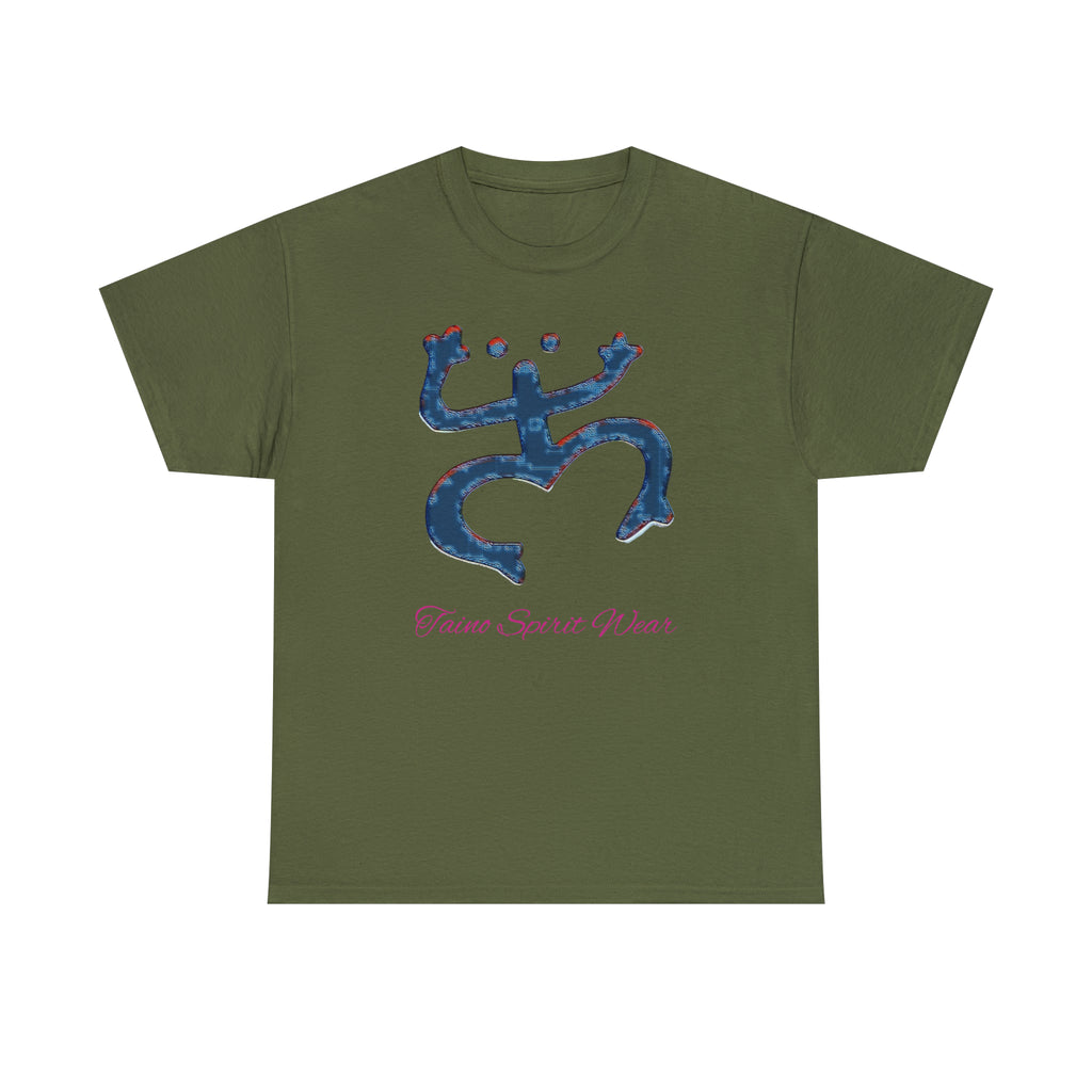 Taino Large Coqui Unisex Heavy Cotton Tee