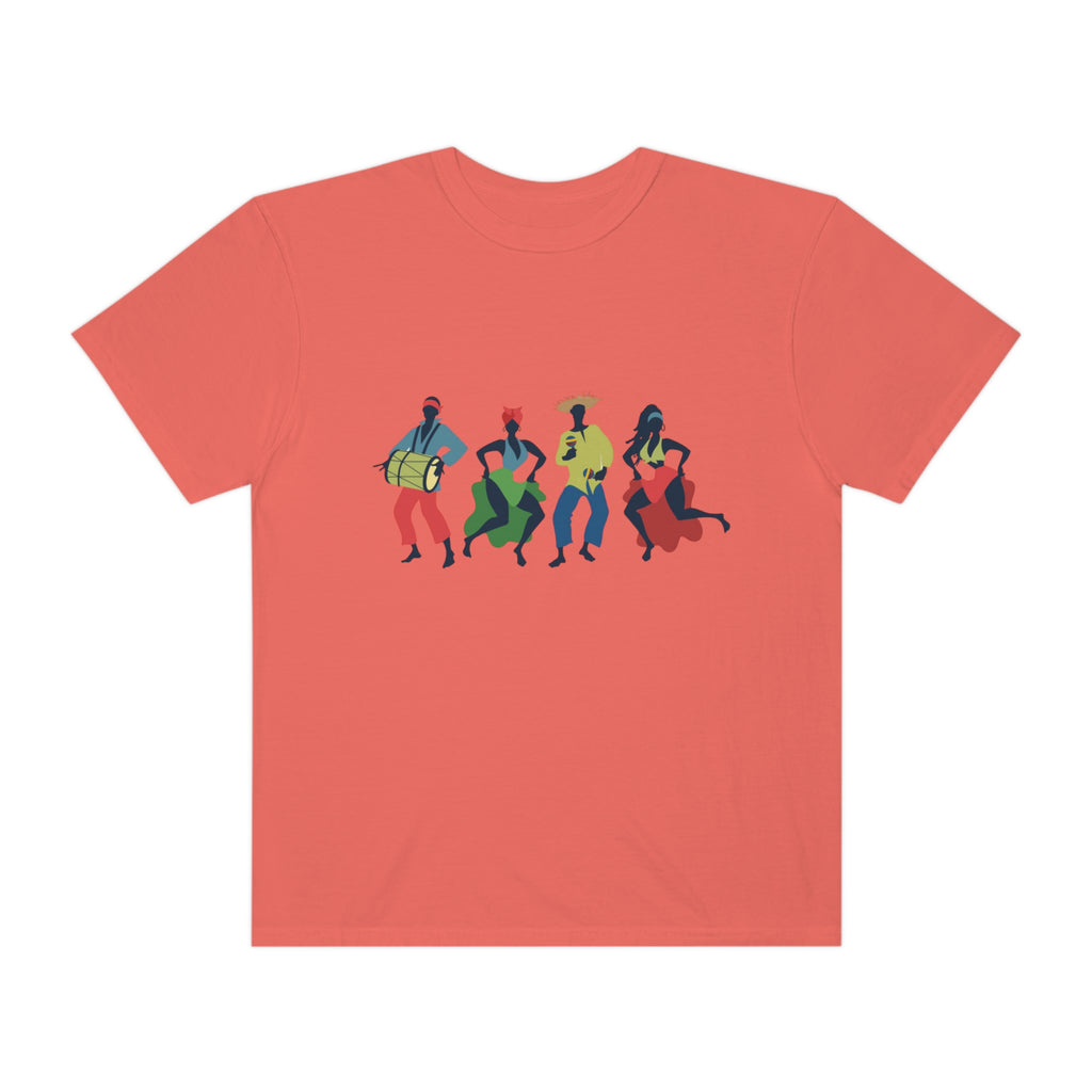 African Dancers Unisex Garment-Dyed T-shirt