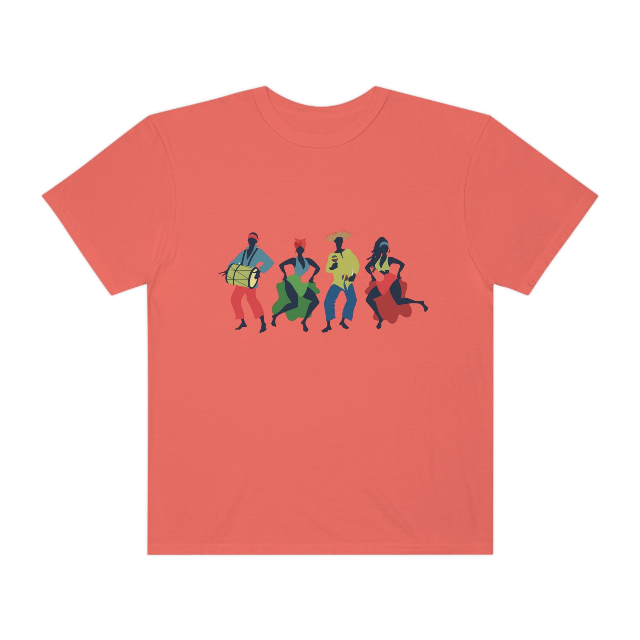 African Dancers Unisex Garment-Dyed T-shirt