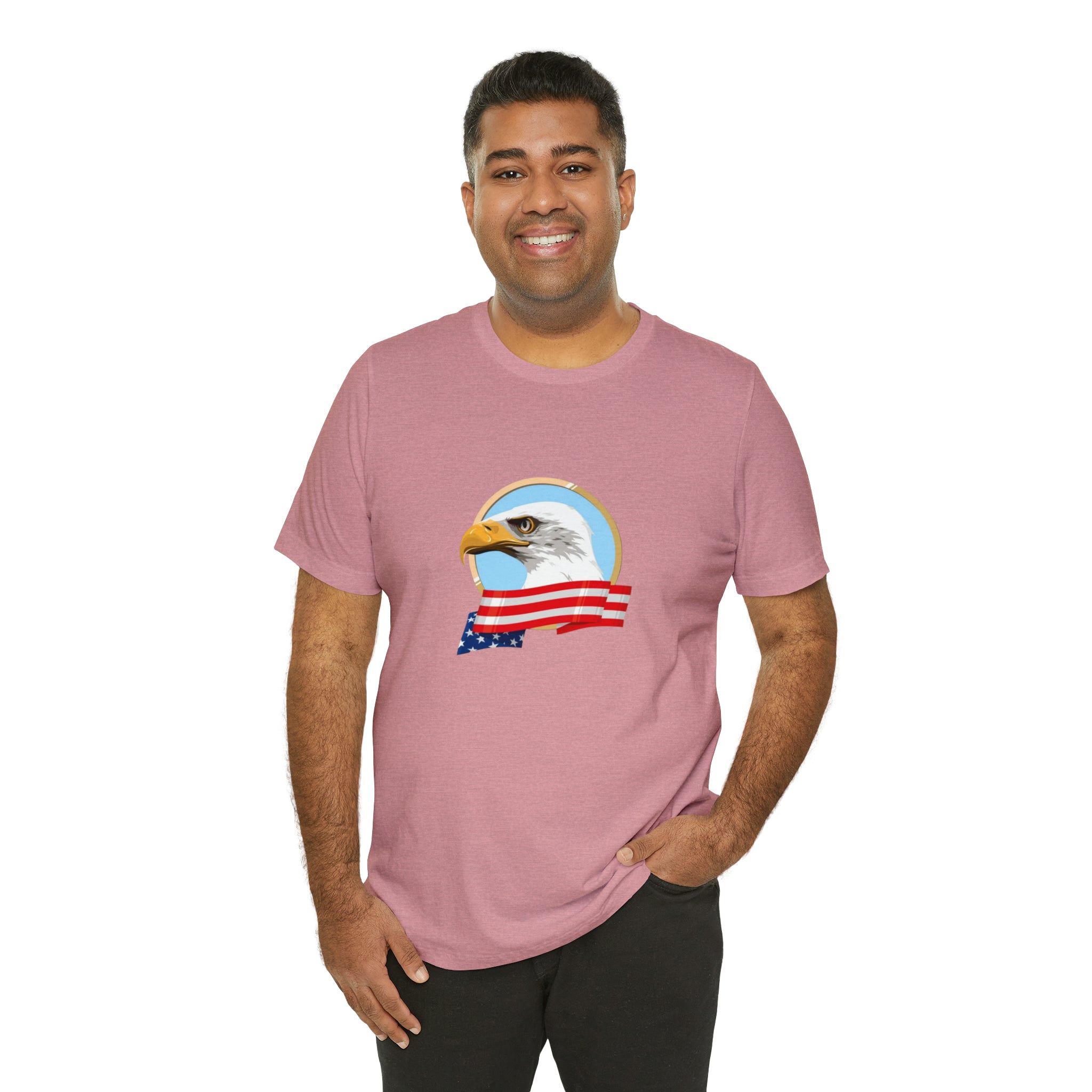 American Eagle Head Unisex Jersey Short Sleeve Tee
