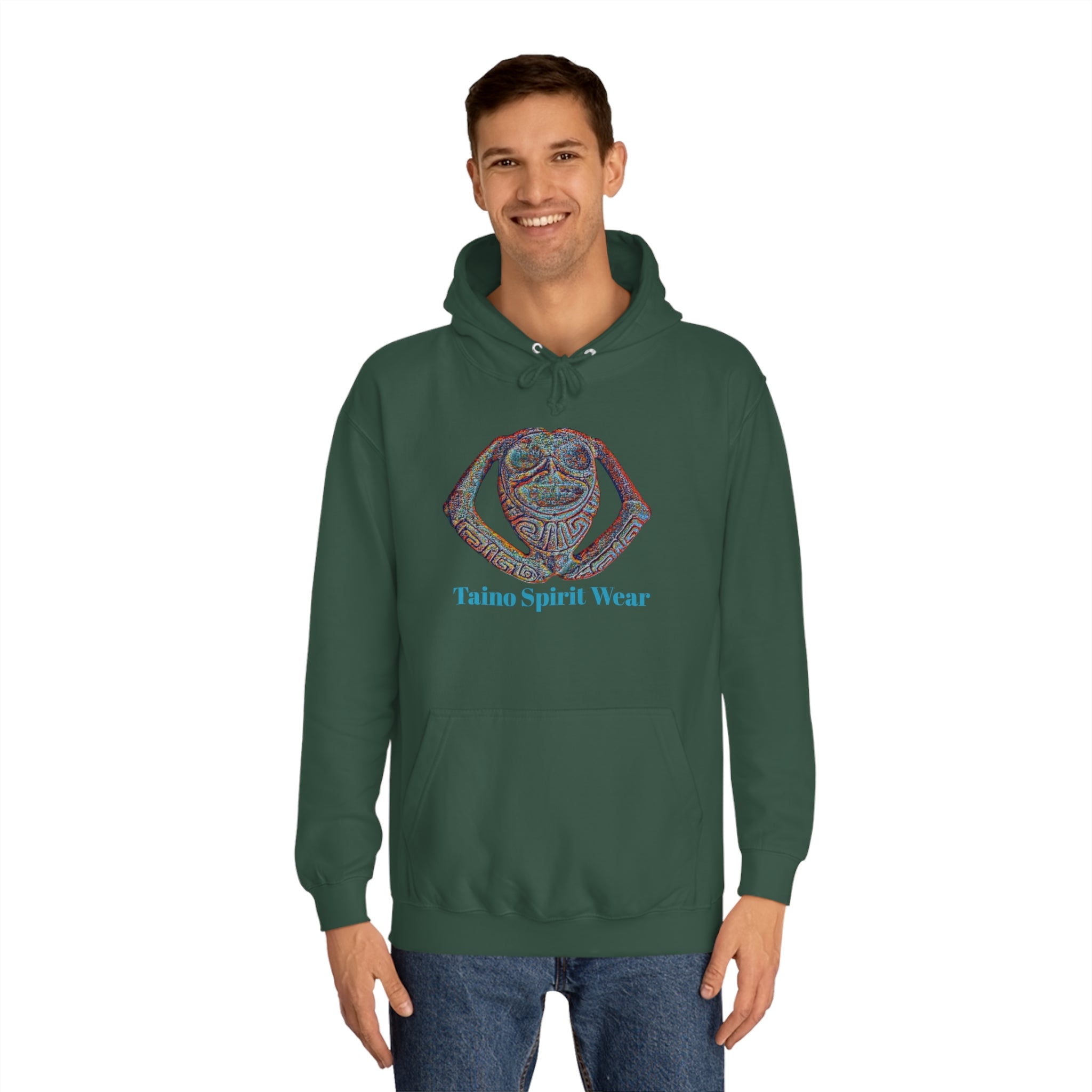 Taino Spirit Wear Symbolism Unisex College Hoodie