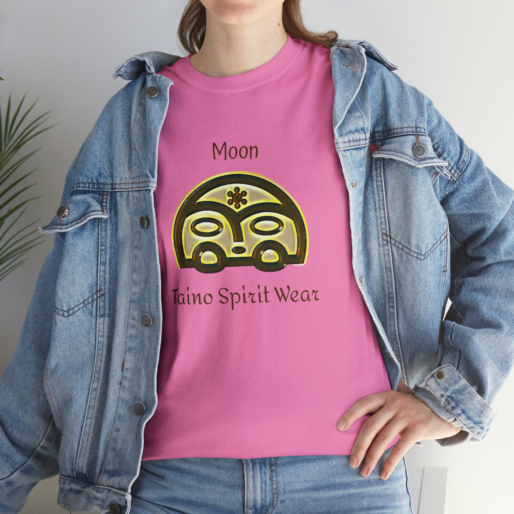 Taino Moon/ Puerto Rican Coqui Unisex Heavy Cotton Tee