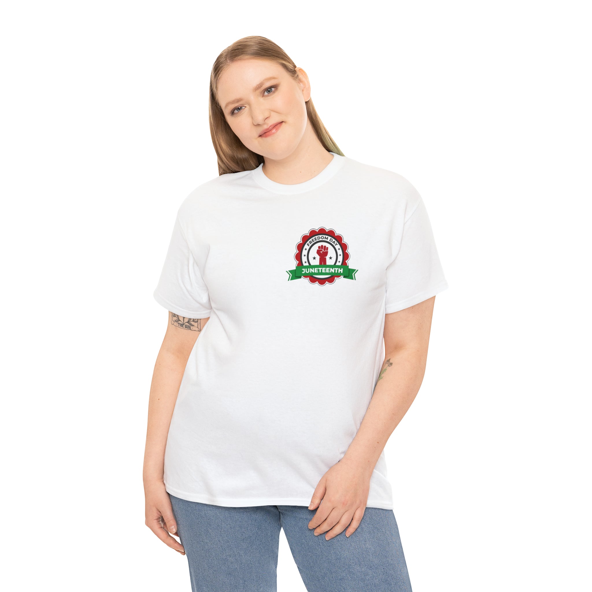 Juneteenth Freedom Day Unisex Heavy Cotton Tee