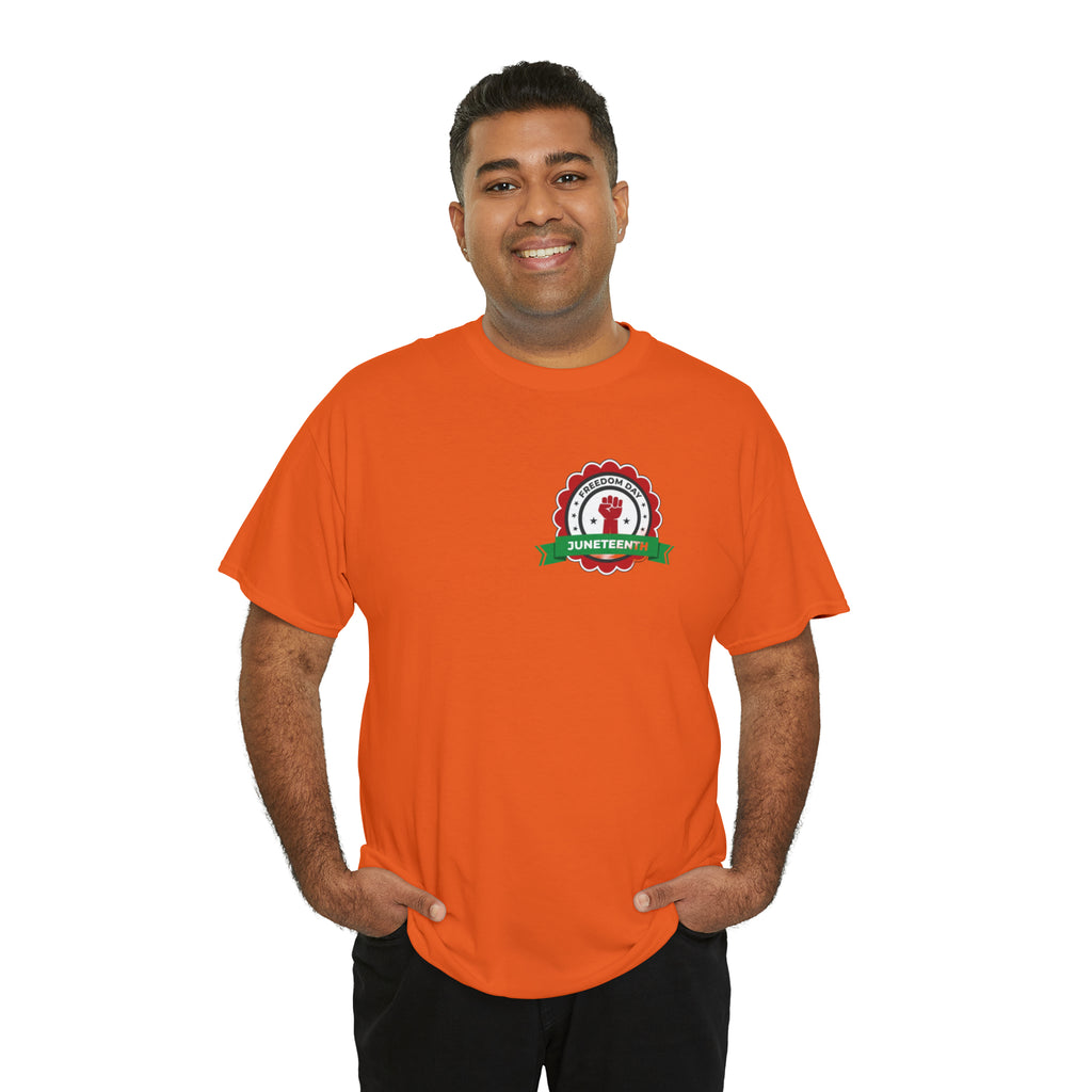 Juneteenth Freedom Day Unisex Heavy Cotton Tee