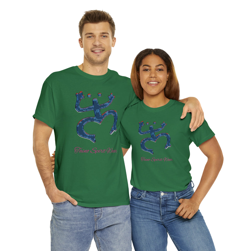 Taino Large Coqui Unisex Heavy Cotton Tee