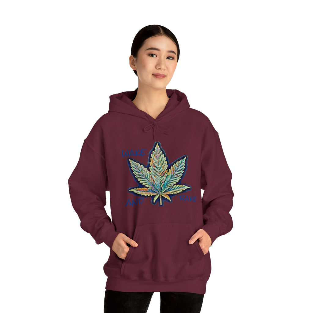The Five Finger Leaf 2 Unisex Heavy Blend™ Hooded Sweatshirt