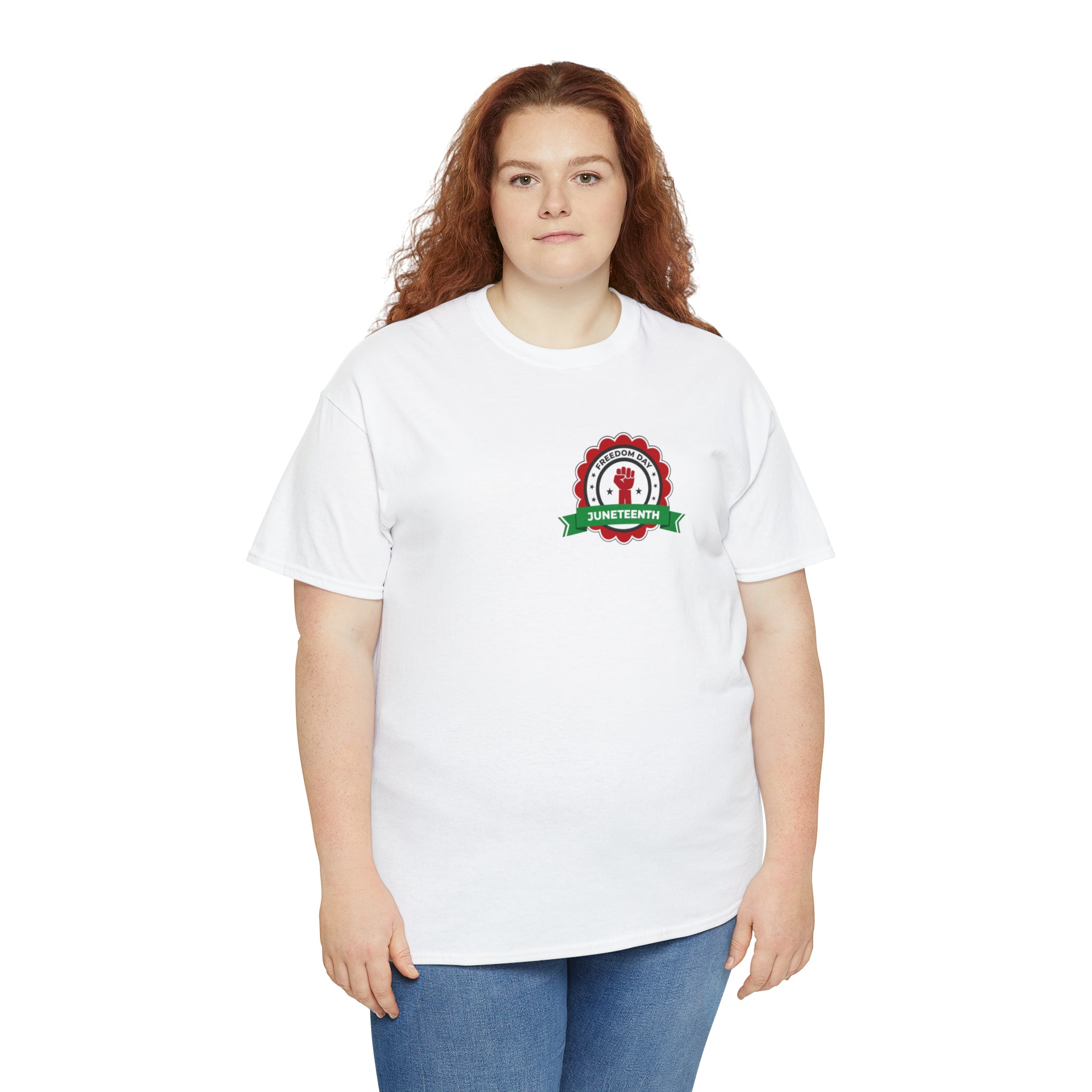 Juneteenth Freedom Day Unisex Heavy Cotton Tee