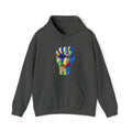Power to The People Fist Unisex Heavy Blend™ Hooded Sweatshirt