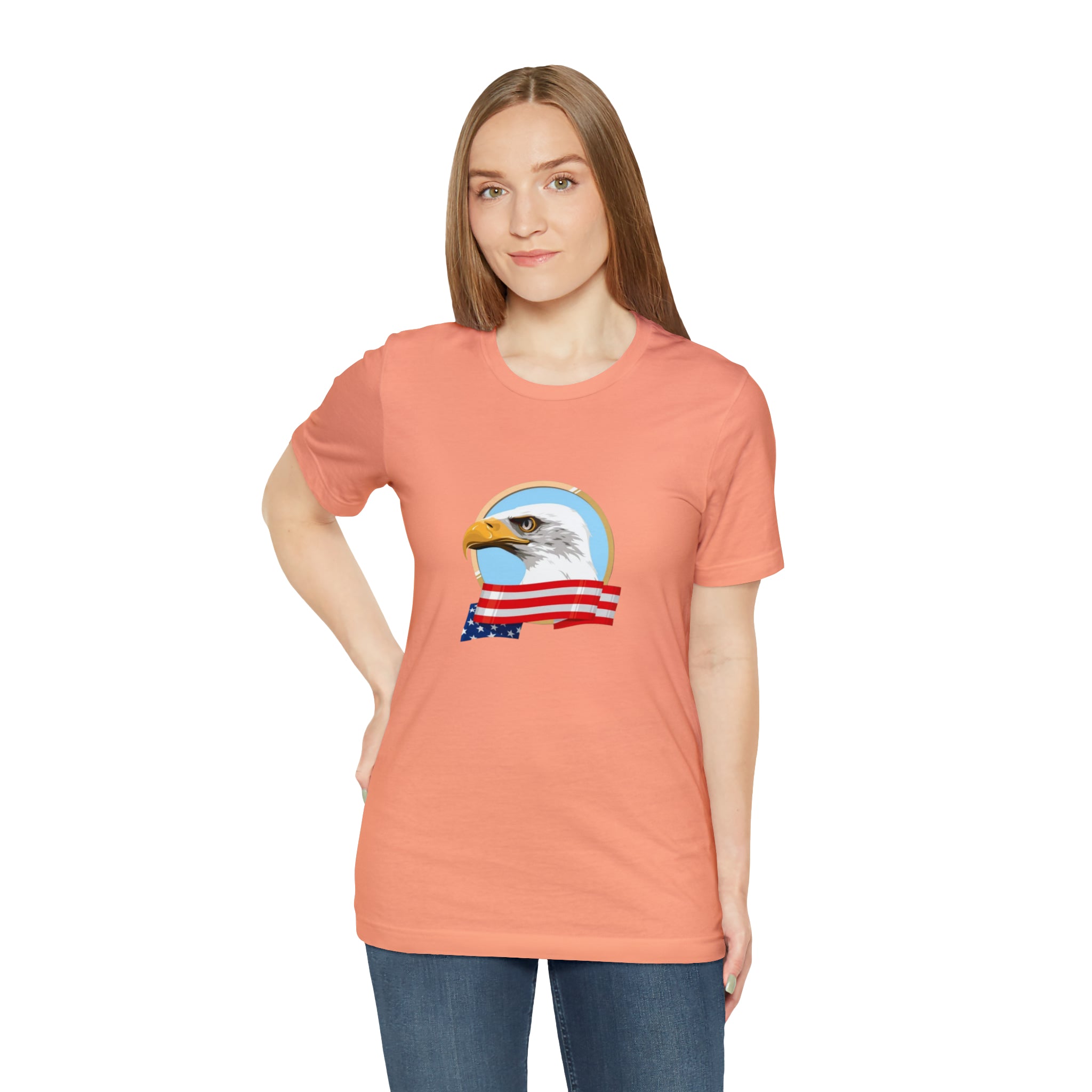 American Eagle Head Unisex Jersey Short Sleeve Tee