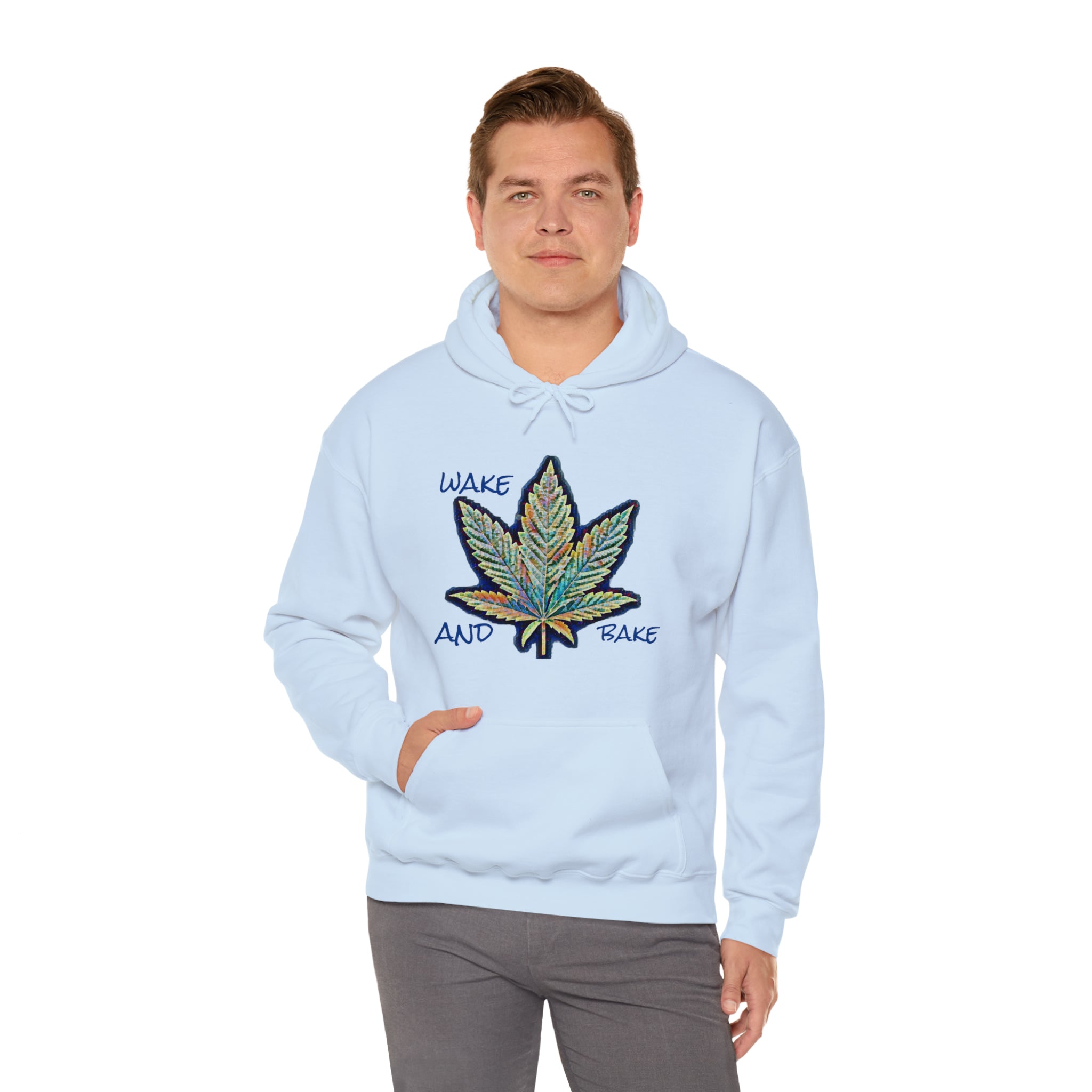 The Five Finger Leaf 2 Unisex Heavy Blend™ Hooded Sweatshirt