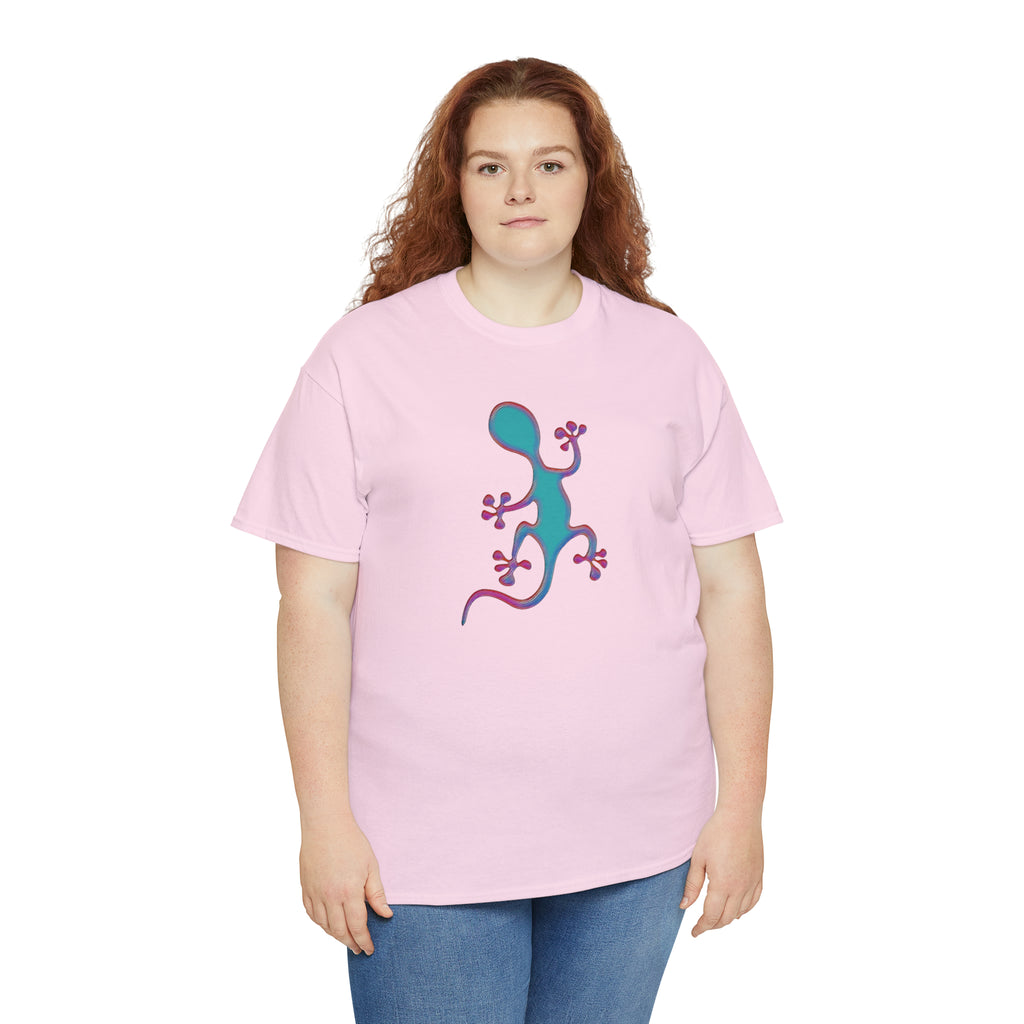 Taino-Inspired Salamander 2 Unisex Heavy Cotton Tee