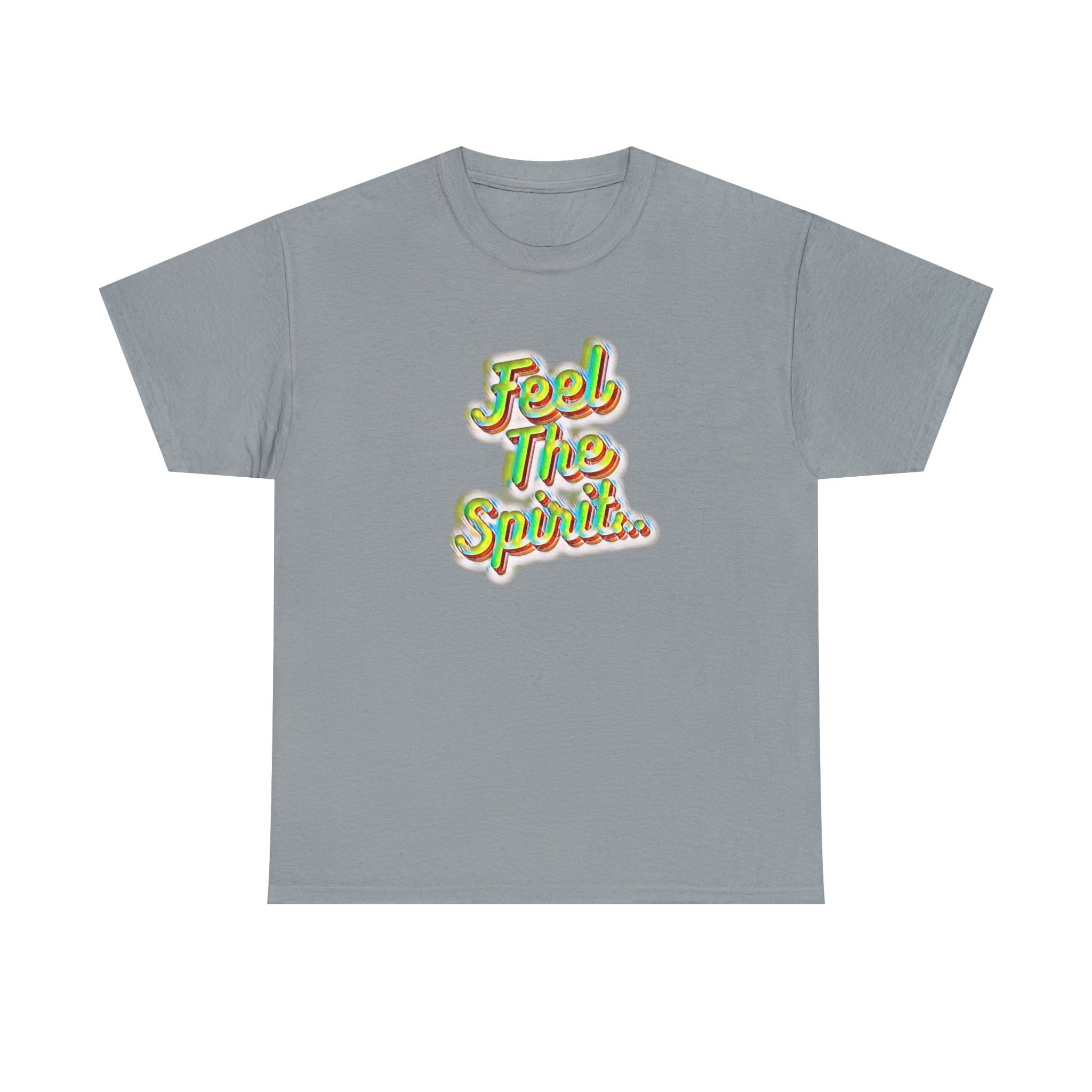 Feel The Spirit Unisex Heavy Cotton Tee