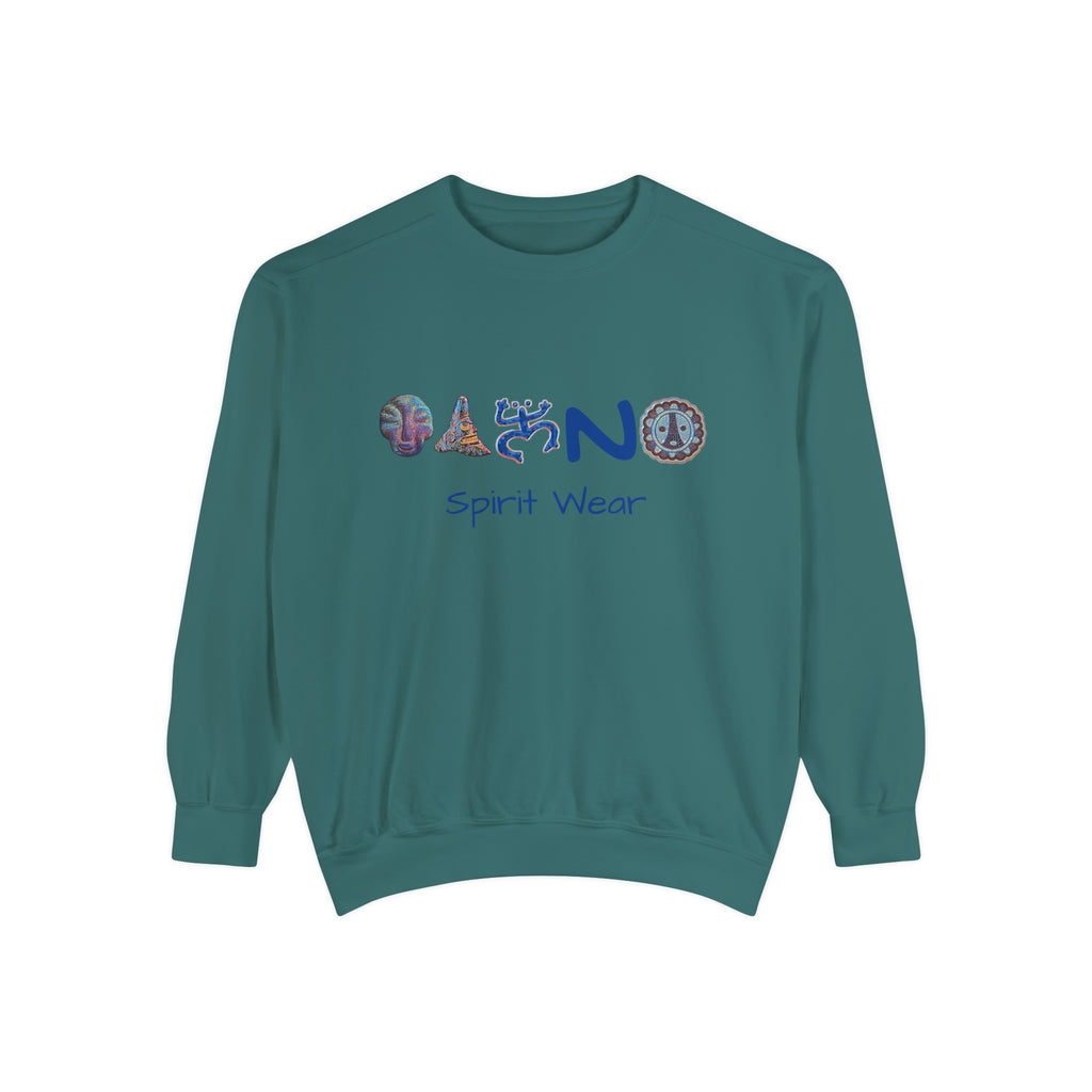 Taino Spirit Wear Symbols Unisex Garment-Dyed Sweatshirt