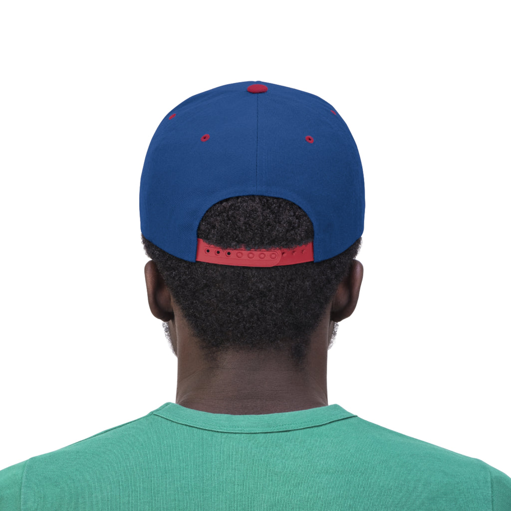 Taino Black Coqui Unisex Flat Bill Hat