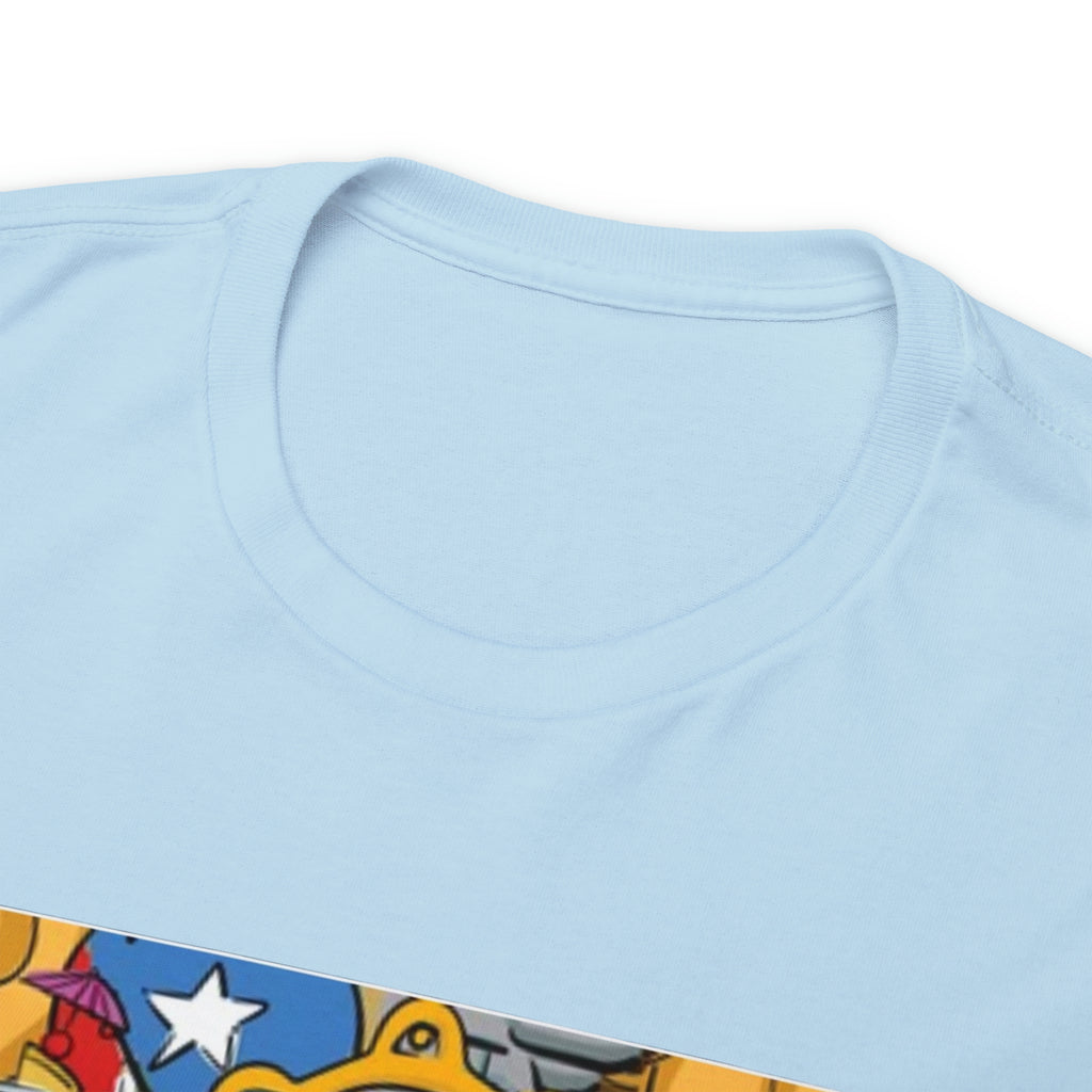 Puerto Rican Heritage Unisex Heavy Cotton Tee