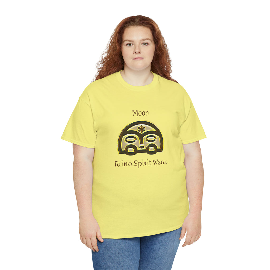 Taino Moon/ Puerto Rican Coqui Unisex Heavy Cotton Tee