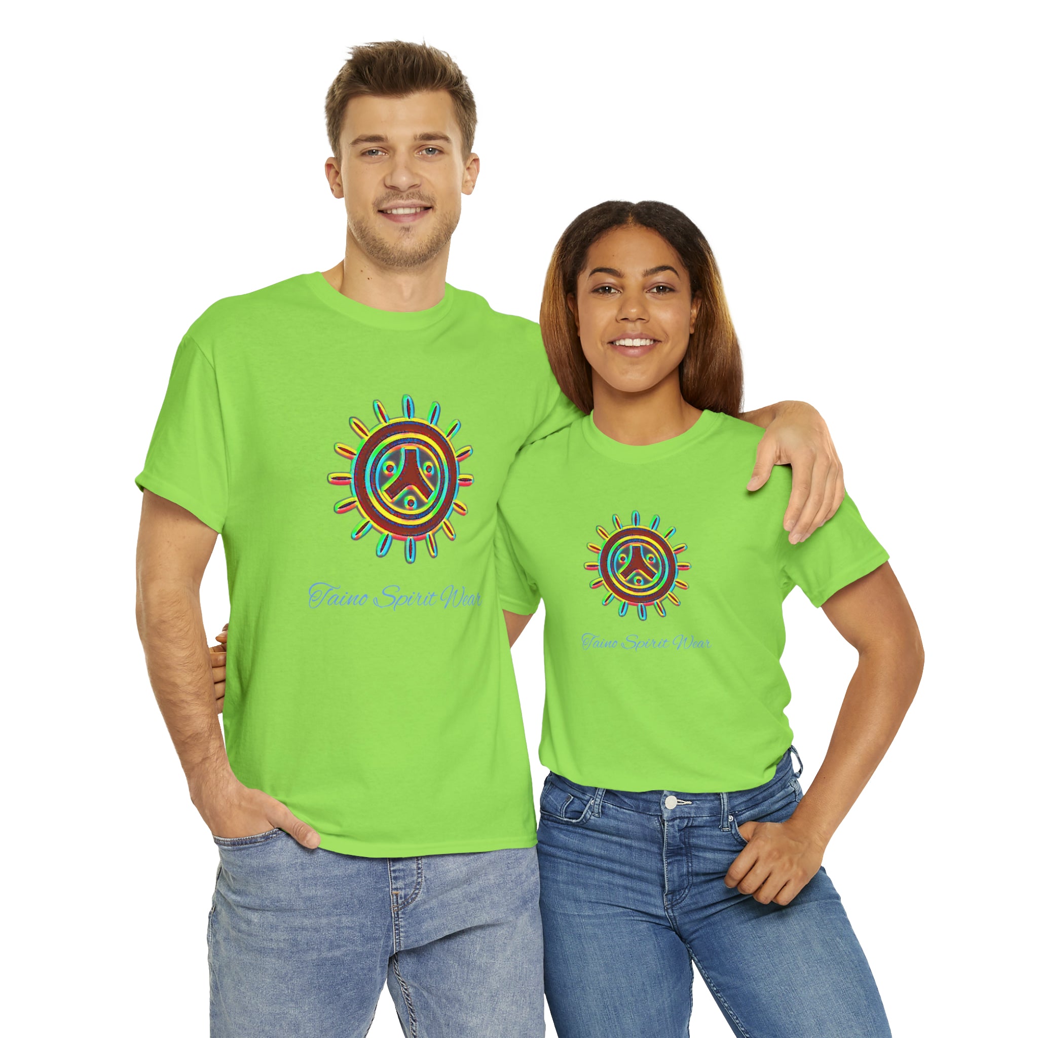 Taino Symbolism Unisex Heavy Cotton Tee