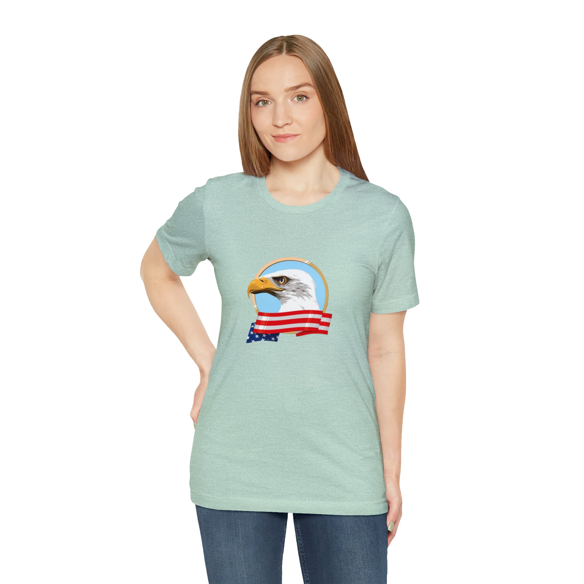 American Eagle Head Unisex Jersey Short Sleeve Tee