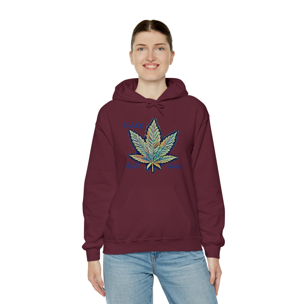 The Five Finger Leaf 2 Unisex Heavy Blend™ Hooded Sweatshirt