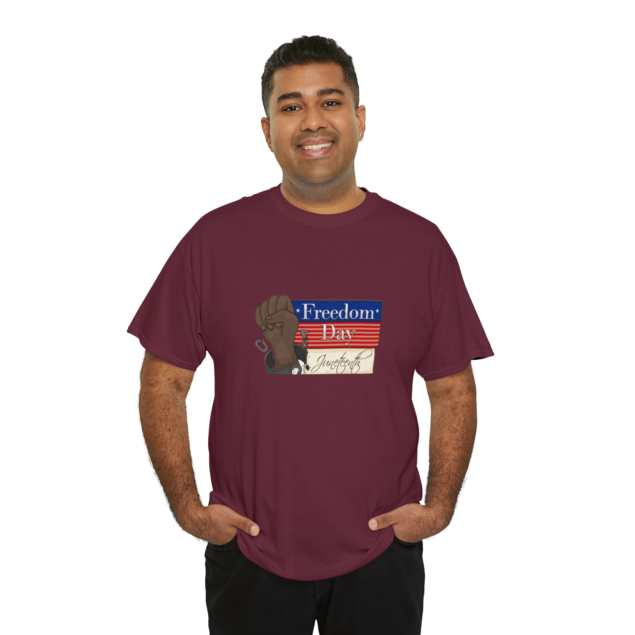 Juneteenth Freedom Day 2 Unisex Heavy Cotton Tee