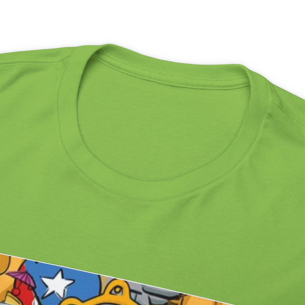 Puerto Rican Heritage Unisex Heavy Cotton Tee