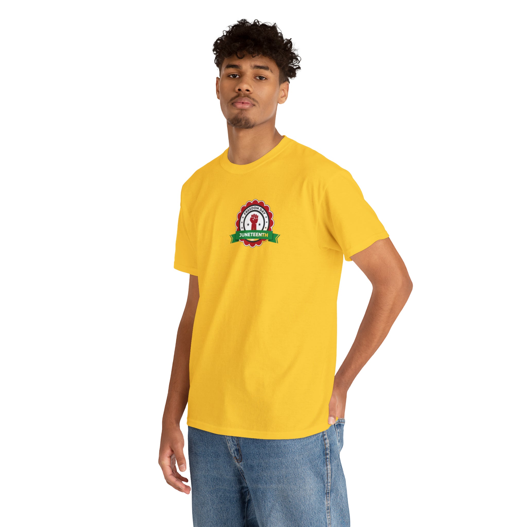 Juneteenth Freedom Day Unisex Heavy Cotton Tee