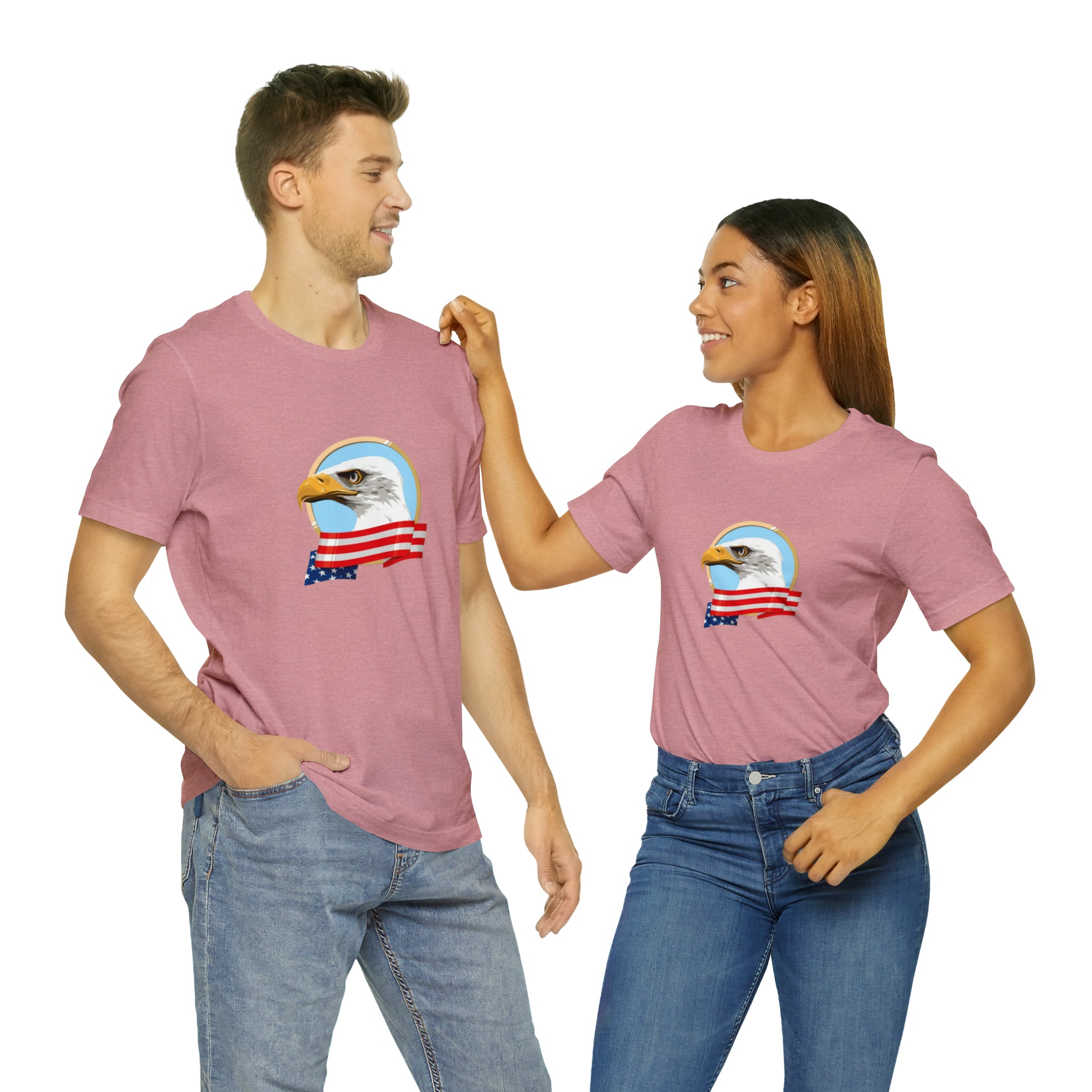 American Eagle Head Unisex Jersey Short Sleeve Tee