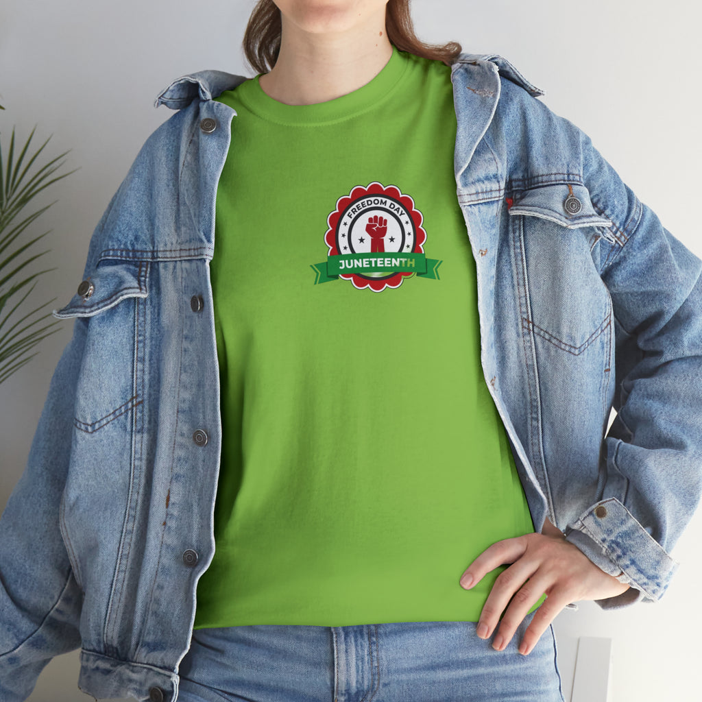 Juneteenth Freedom Day Unisex Heavy Cotton Tee