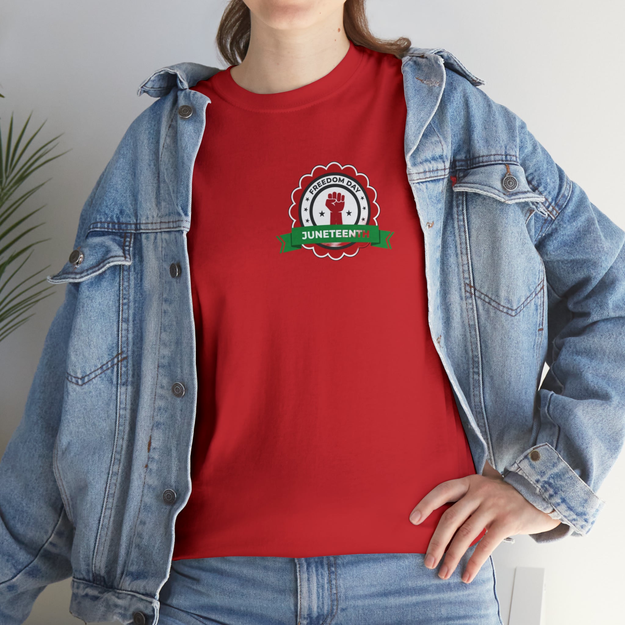 Juneteenth Freedom Day Unisex Heavy Cotton Tee