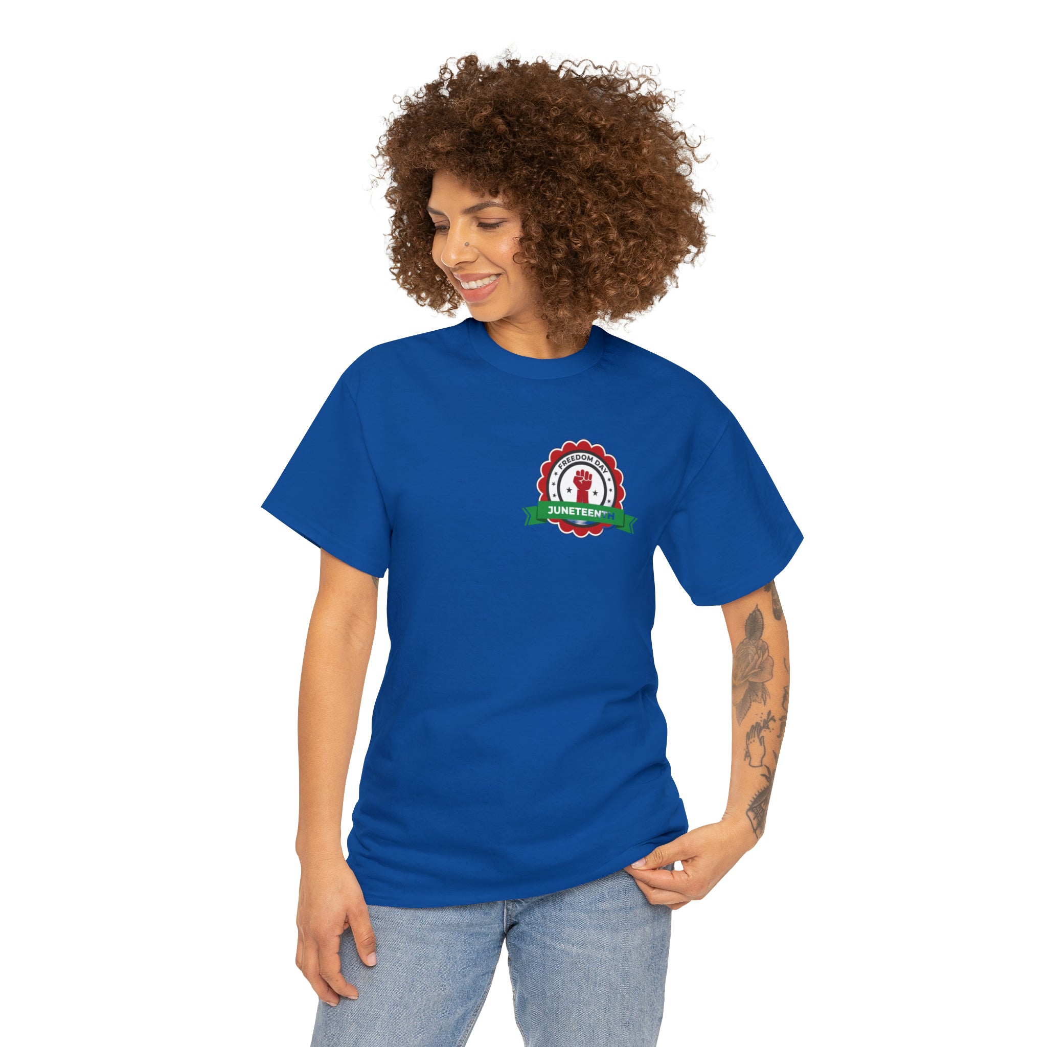Juneteenth Freedom Day Unisex Heavy Cotton Tee