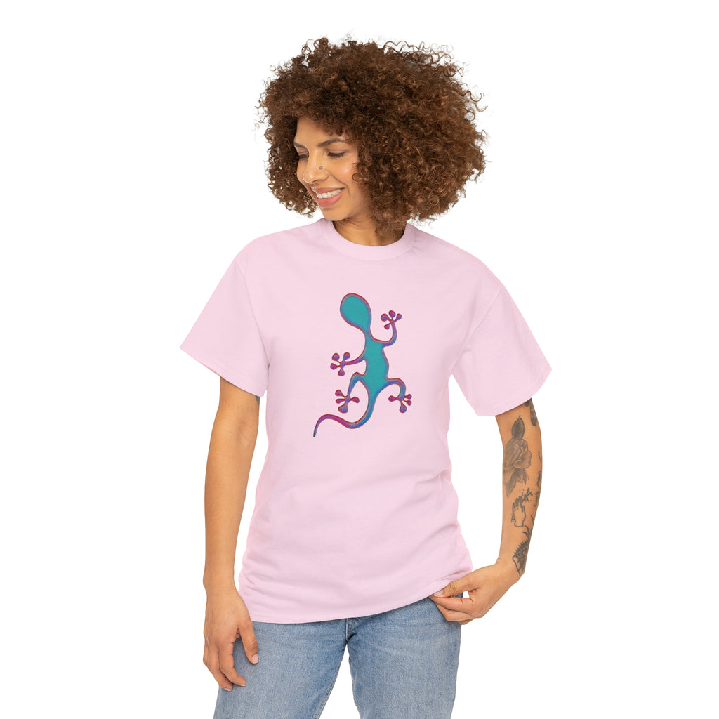 Taino-Inspired Salamander 2 Unisex Heavy Cotton Tee