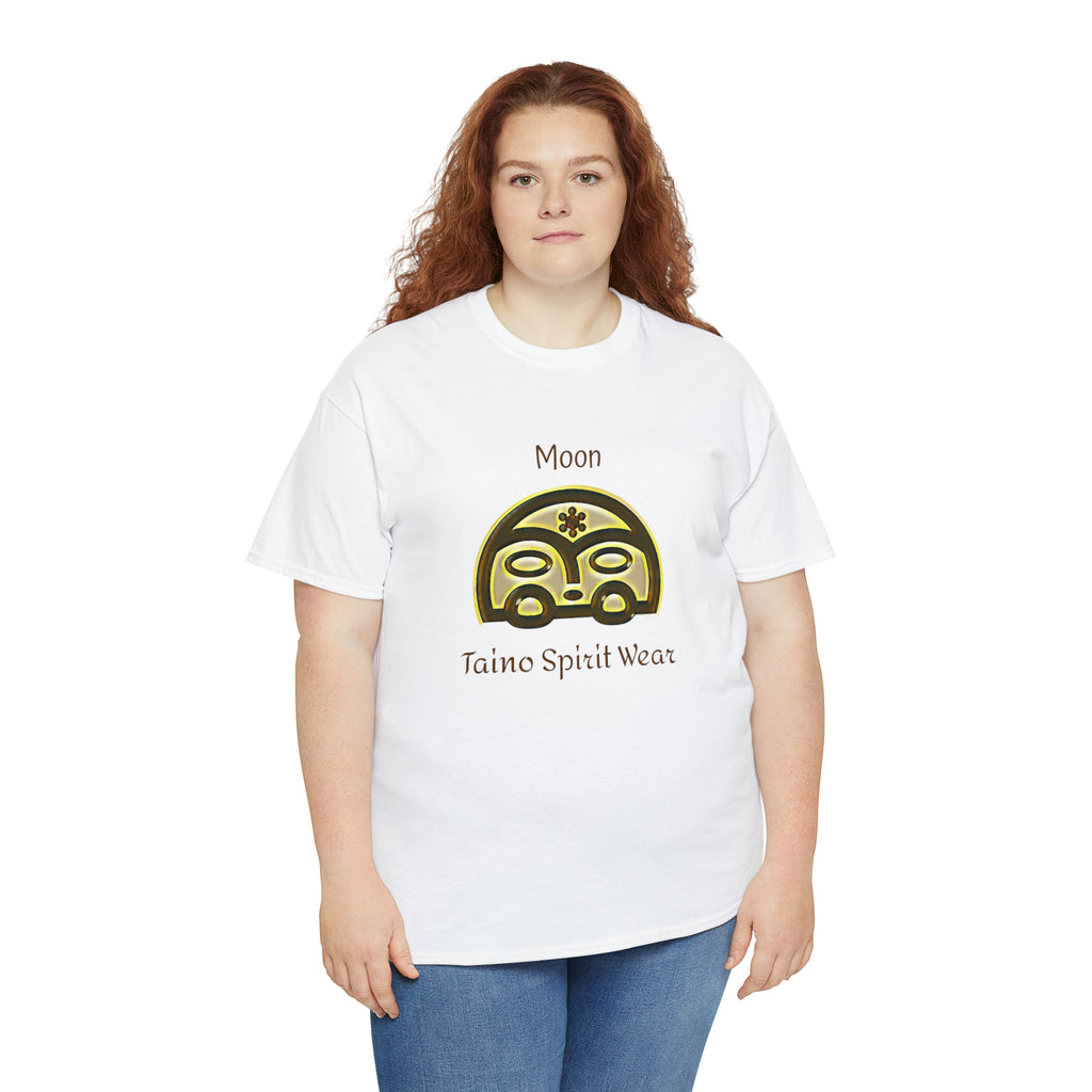 Taino Moon/ Puerto Rican Coqui Unisex Heavy Cotton Tee