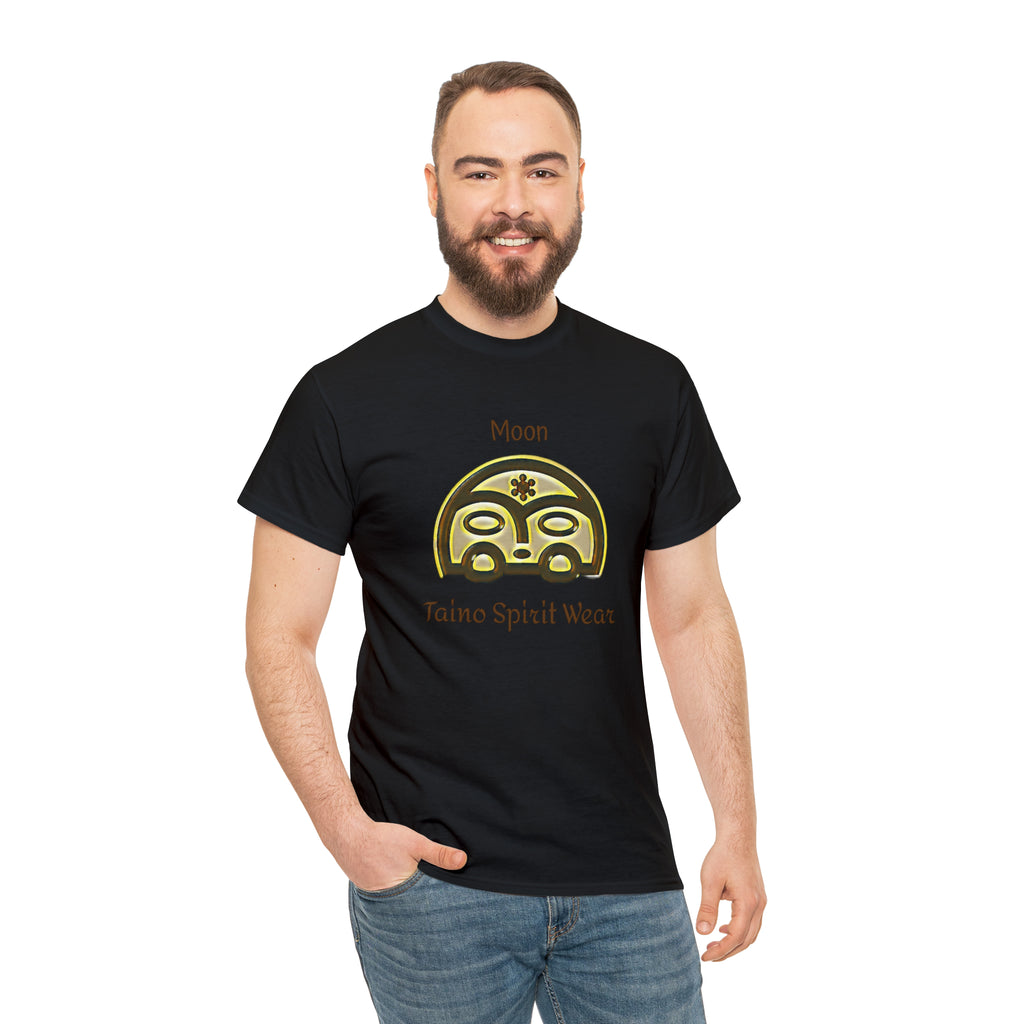 Taino Moon/ Puerto Rican Coqui Unisex Heavy Cotton Tee