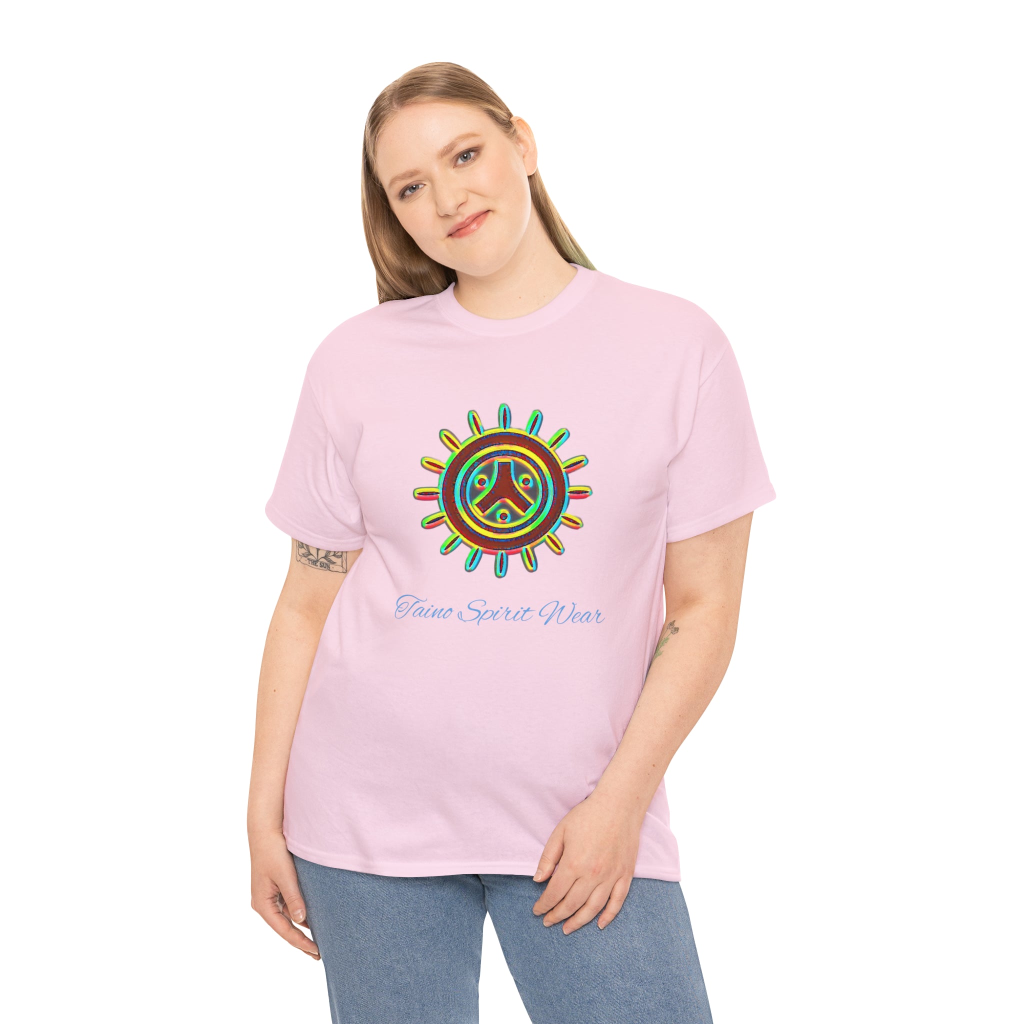 Taino Symbolism Unisex Heavy Cotton Tee