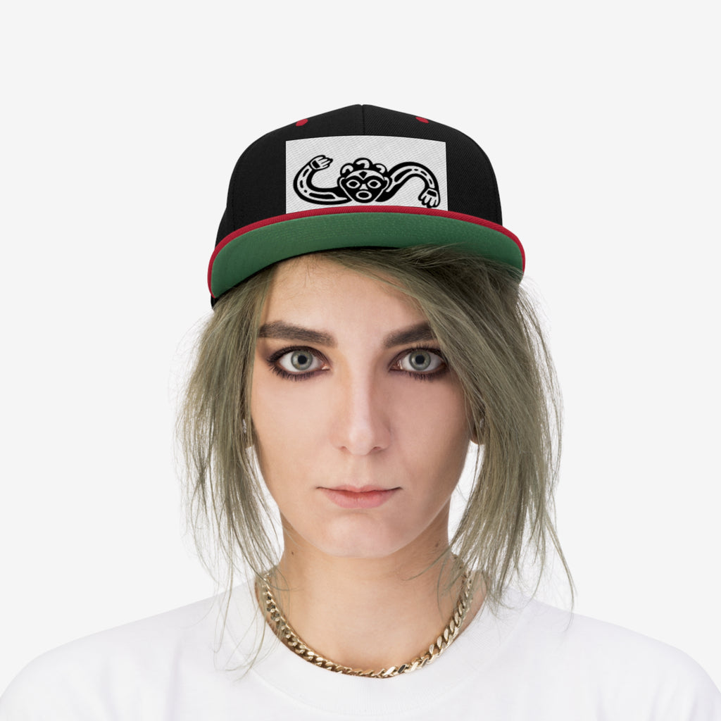 Taino Juracan (Hurricane) Unisex Flat Bill Hat