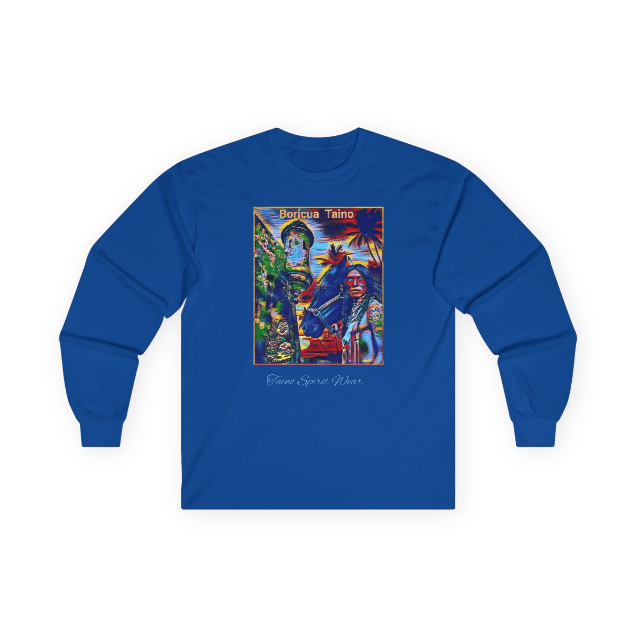 Taino Indian at El Morro Unisex Ultra Cotton Long Sleeve Tee