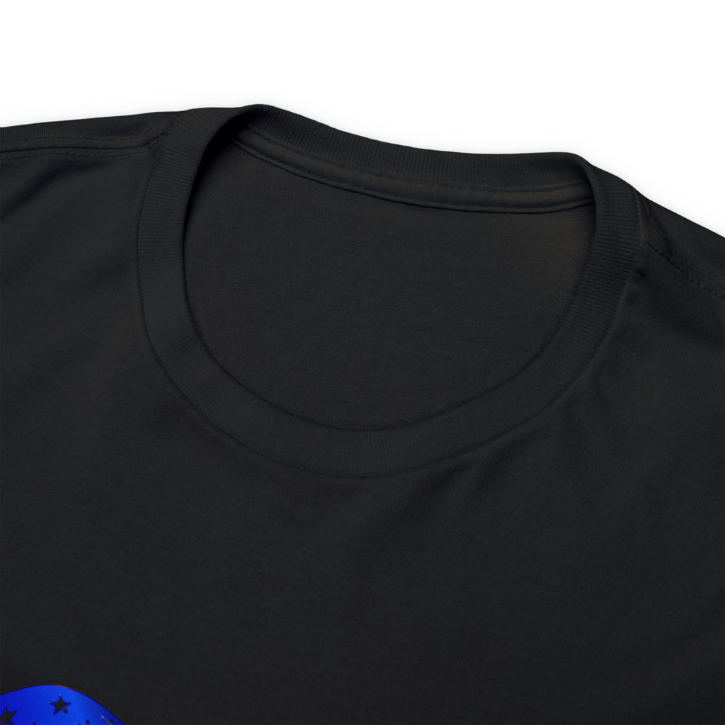American Wavy Flag Unisex Heavy Cotton Tee