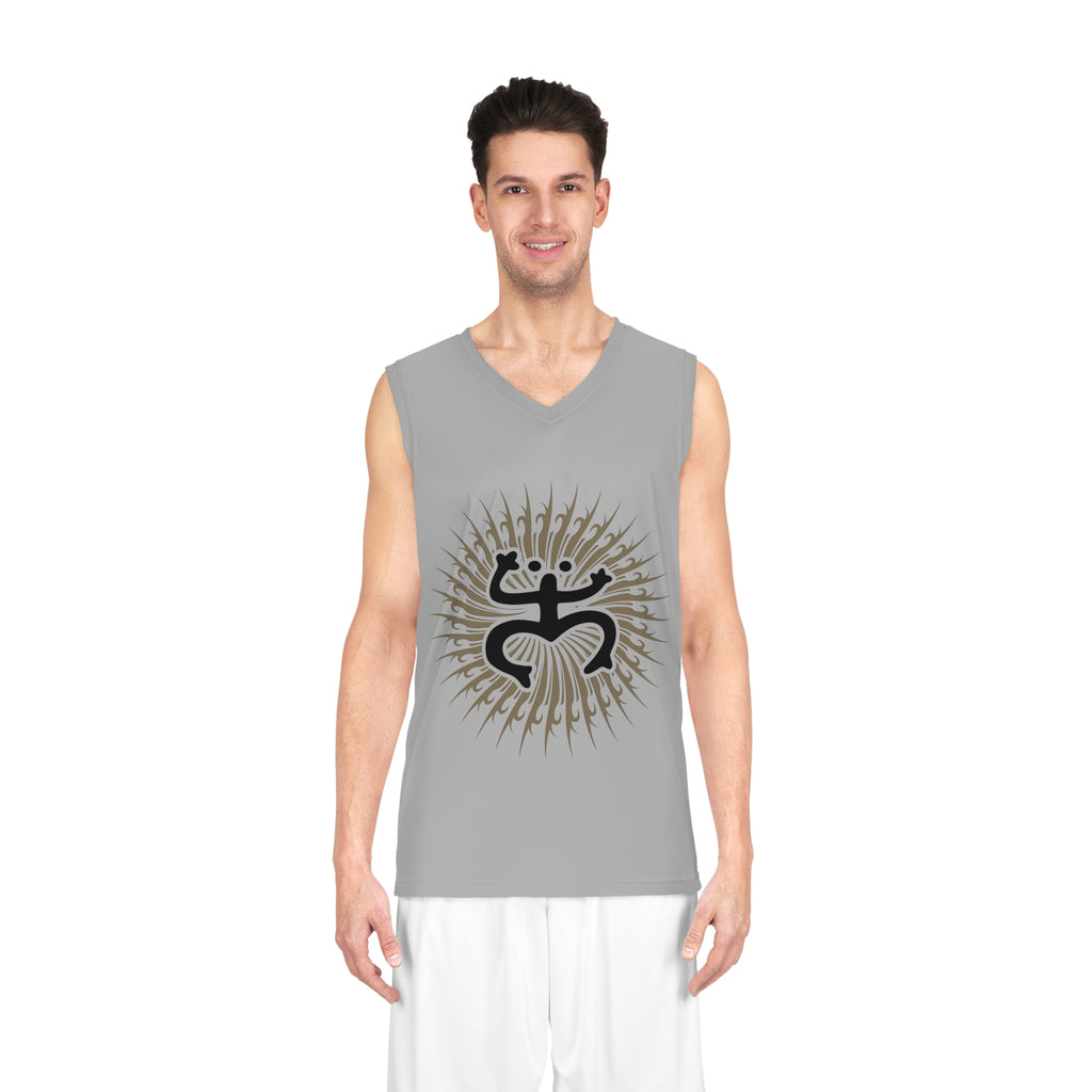 Taino Tribal Coqui Basketball Jersey (AOP)
