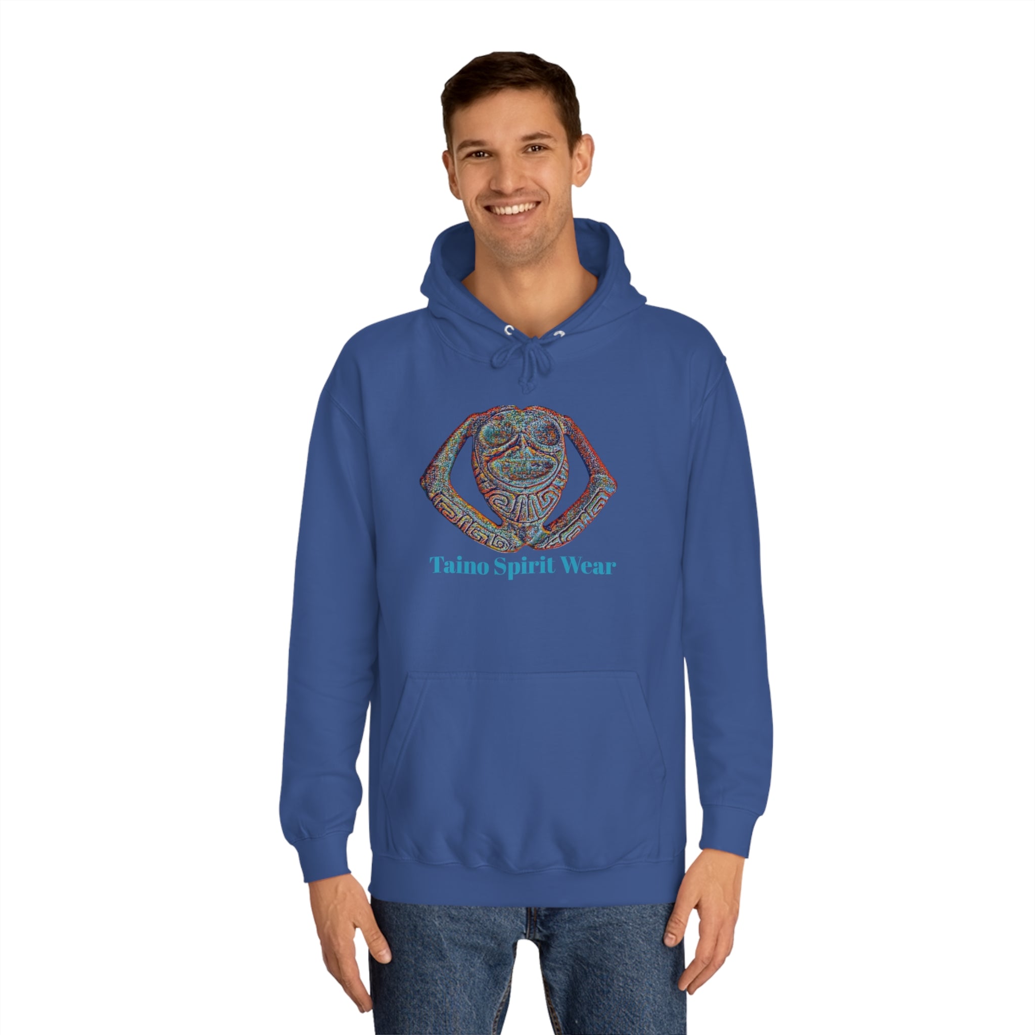 Taino Spirit Wear Symbolism Unisex College Hoodie