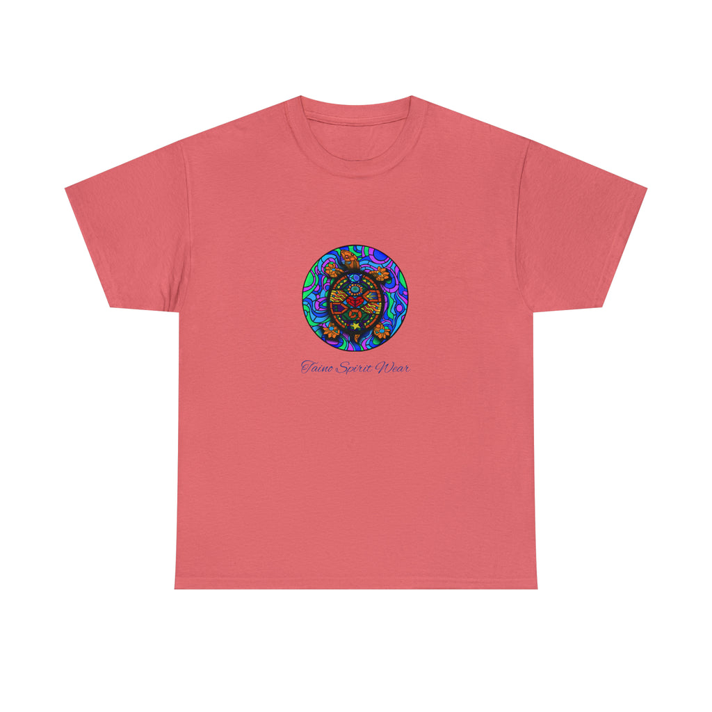 Taino-Inspired Turtle Unisex Heavy Cotton Tee