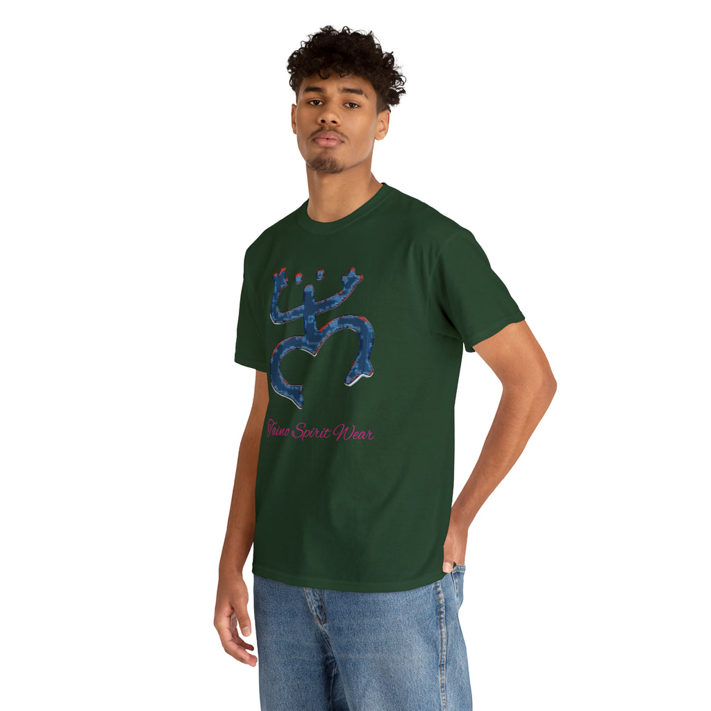 Taino Large Coqui Unisex Heavy Cotton Tee