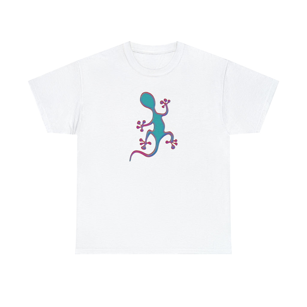Taino-Inspired Salamander 2 Unisex Heavy Cotton Tee