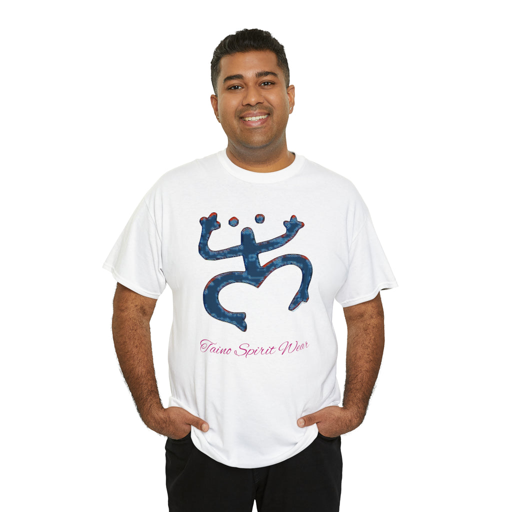 Taino Large Coqui Unisex Heavy Cotton Tee