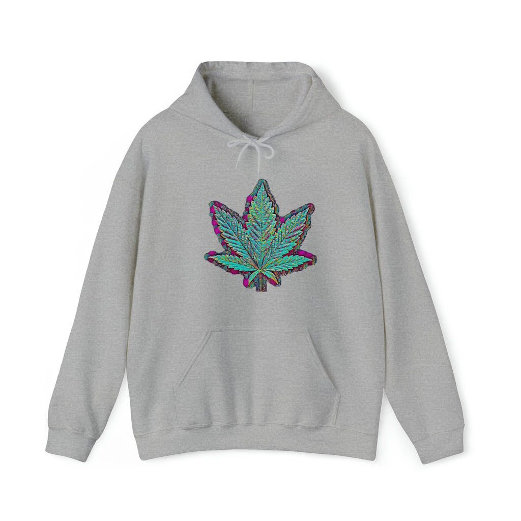 The Five Finger Leaf Unisex Heavy Blend™ Hooded Sweatshirt