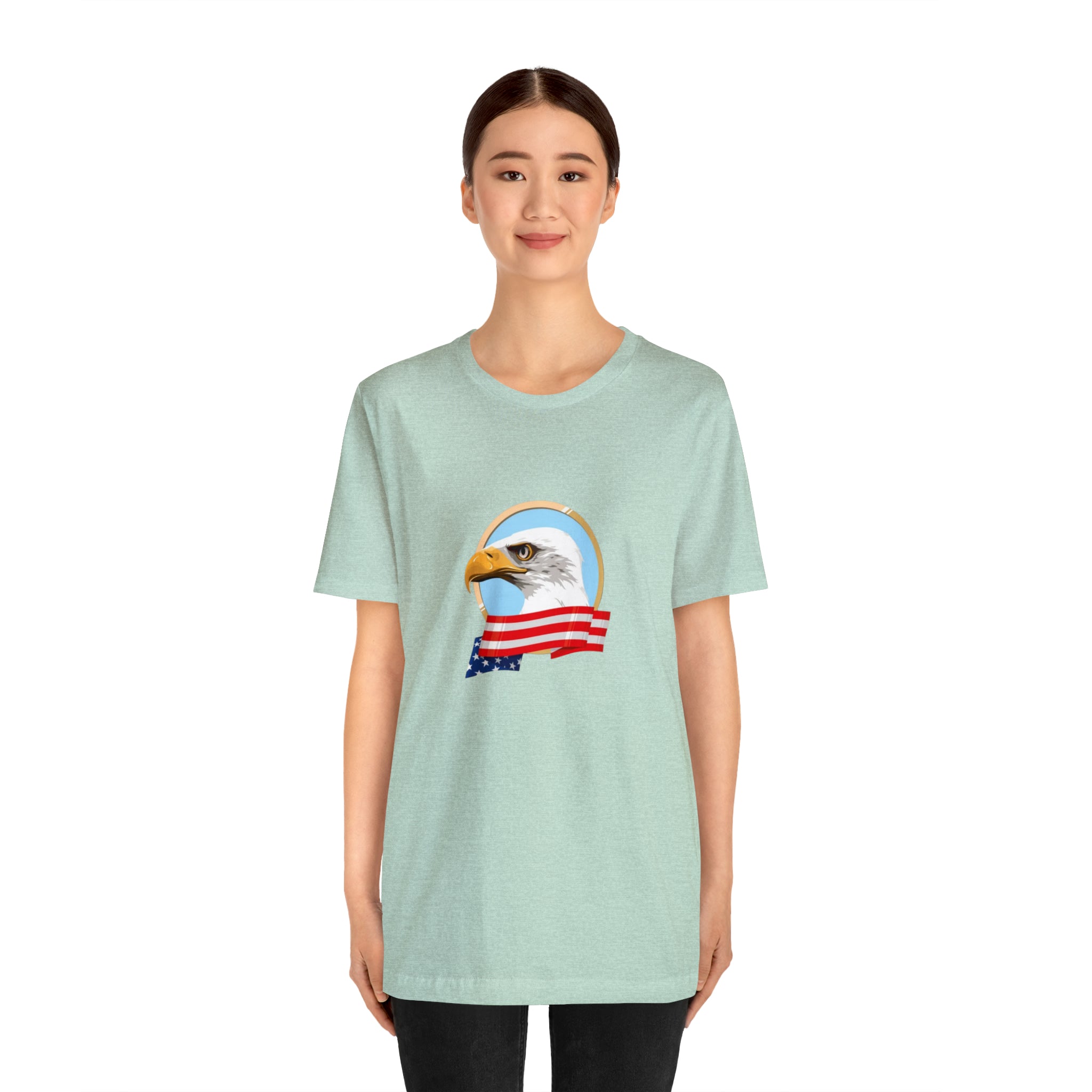 American Eagle Head Unisex Jersey Short Sleeve Tee