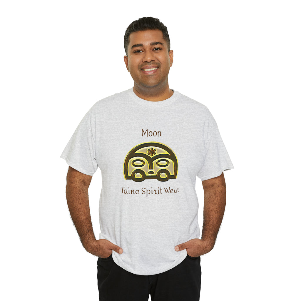 Taino Moon/ Puerto Rican Coqui Unisex Heavy Cotton Tee