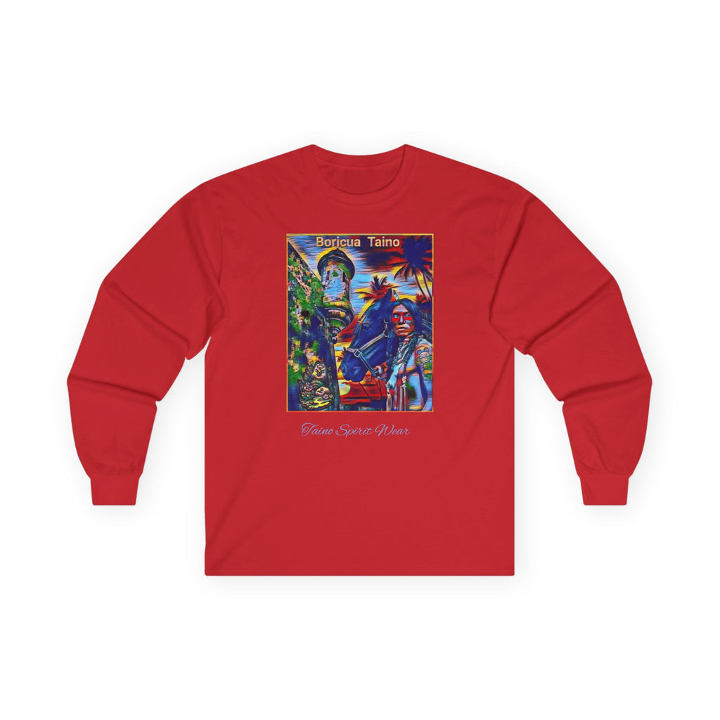 Taino Indian at El Morro Unisex Ultra Cotton Long Sleeve Tee
