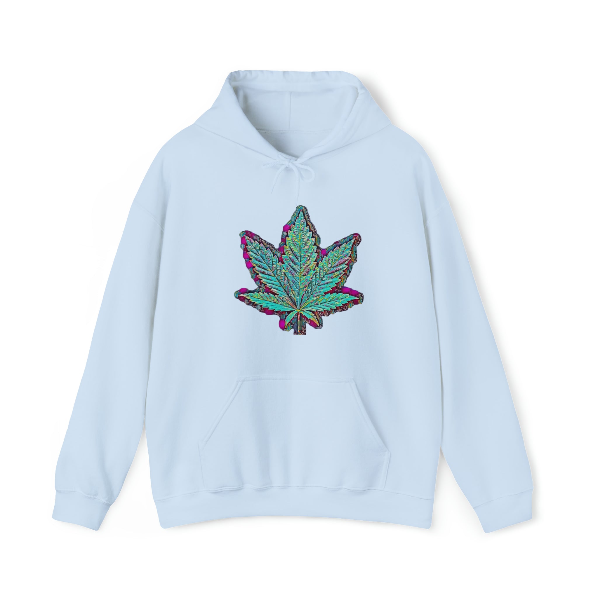The Five Finger Leaf Unisex Heavy Blend™ Hooded Sweatshirt